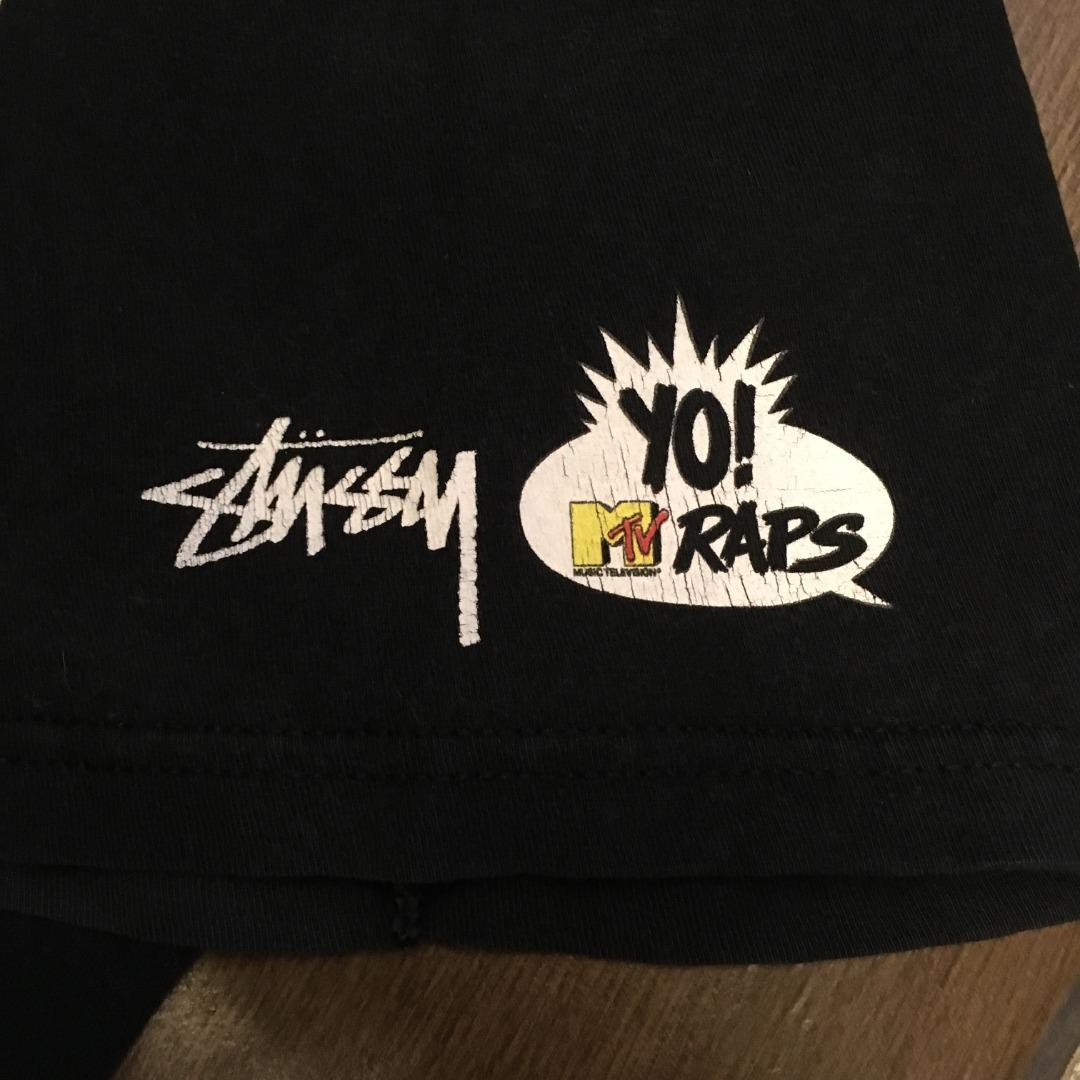 オープニングオープニング新品タグ付きStussy Yo MTV Raps Tee