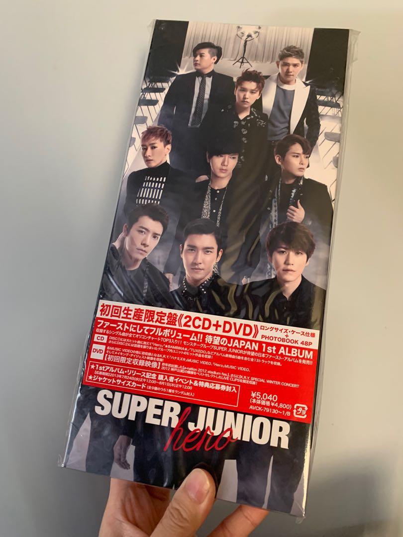 賞金女王・稲見萌寧 SUPER JUNIOR【廃盤】Hero [2CD+DVD