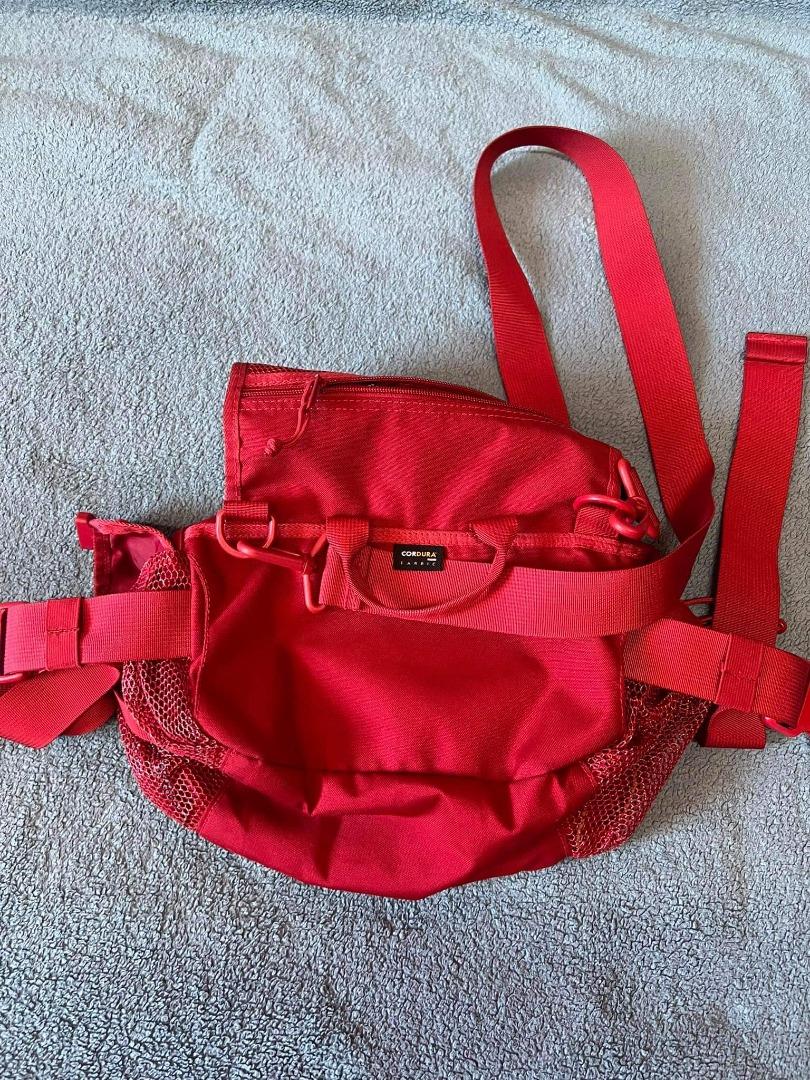 SUPREME SLING BAG (RED) ✨, Women's Fashion, Bags & Wallets, Cross-body Bags  on Carousell