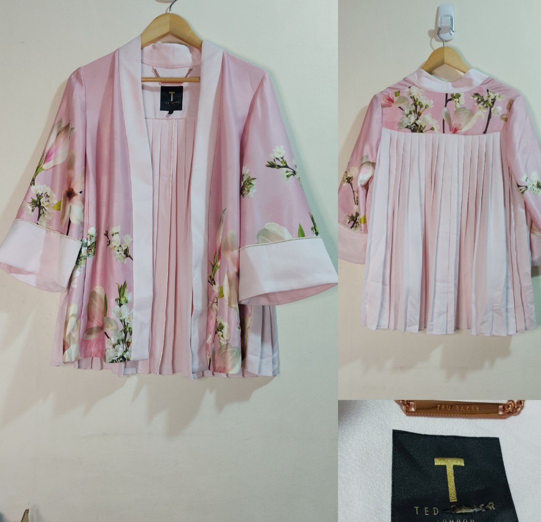 Ted Baker Flora Kimono Jacket Women s Fashion Coats Jackets and Outerwear on Carousell