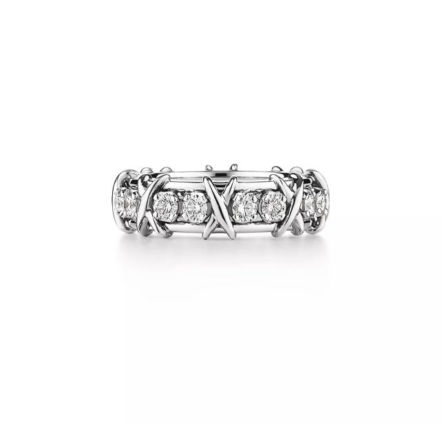 Tiffany and co shop 16 stone ring