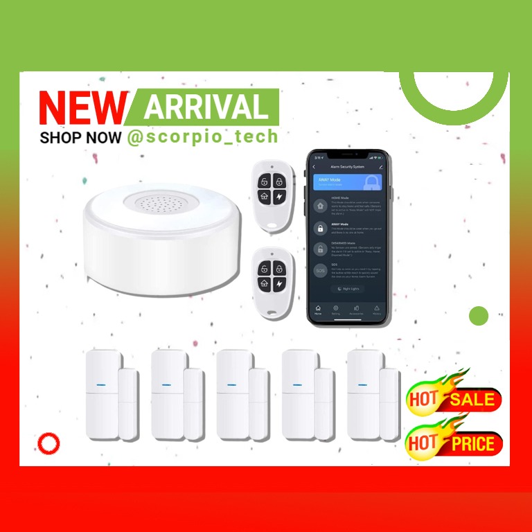 tolviviov Door Alarm System, Beta DIY Smart Home Alarm Security System