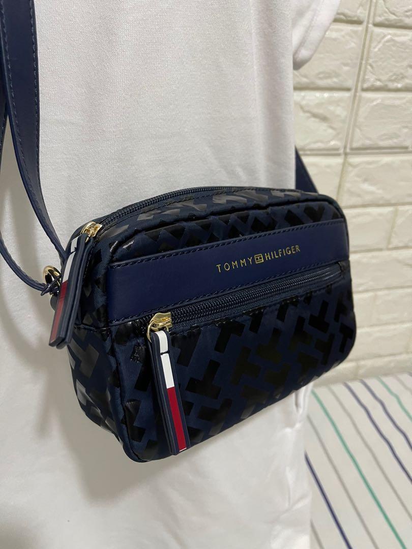 Tommy Hilfiger Nylon sling bag, Women's Fashion, Bags & Wallets, Cross