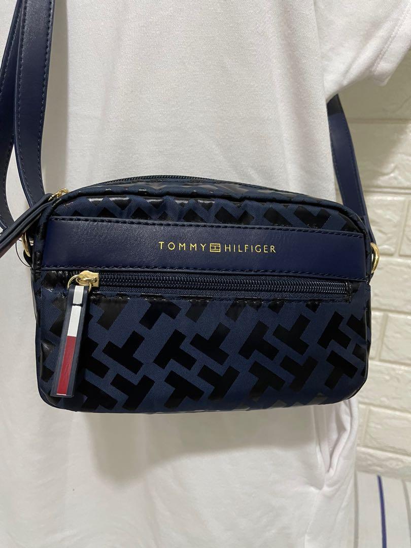 Tommy Hilfiger Nylon sling bag, Women's Fashion, Bags & Wallets, Cross
