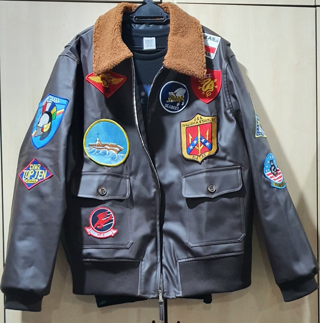 Top Gun Maverick Brand New Leather Jacket For Sale!, Men's Fashion