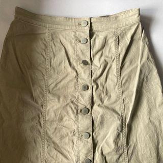 Uniqlo Button Down Skirt
