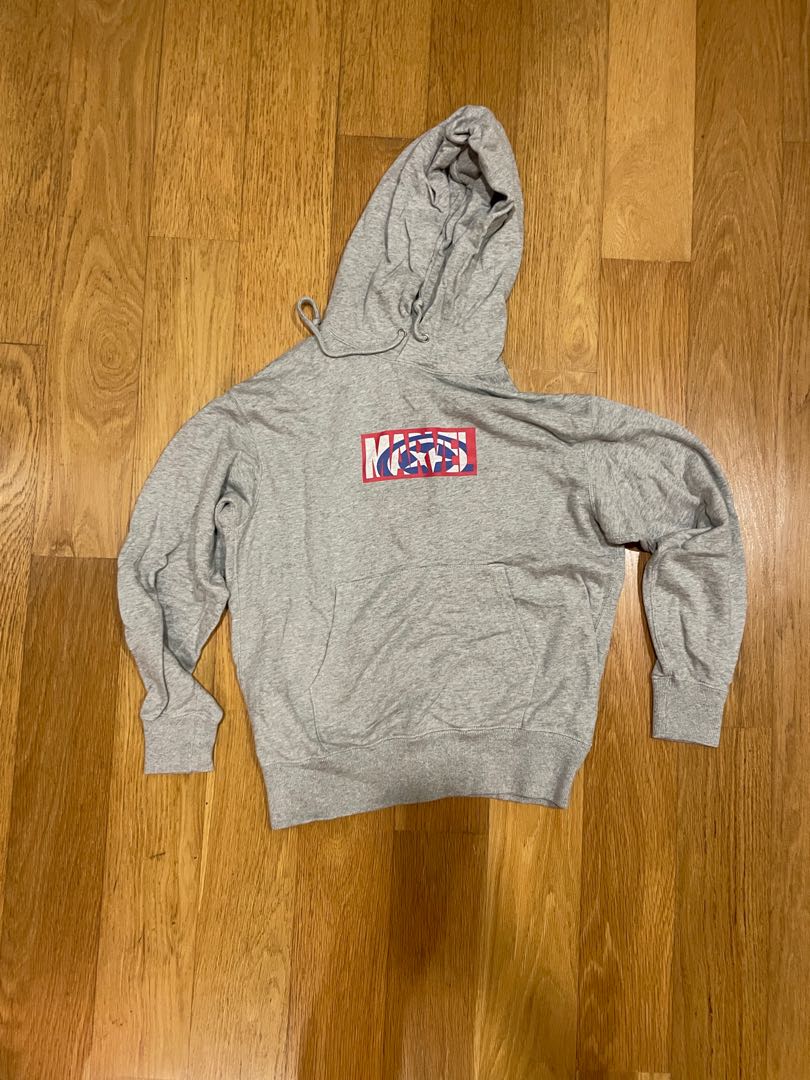 Marvel hoodie grey sale