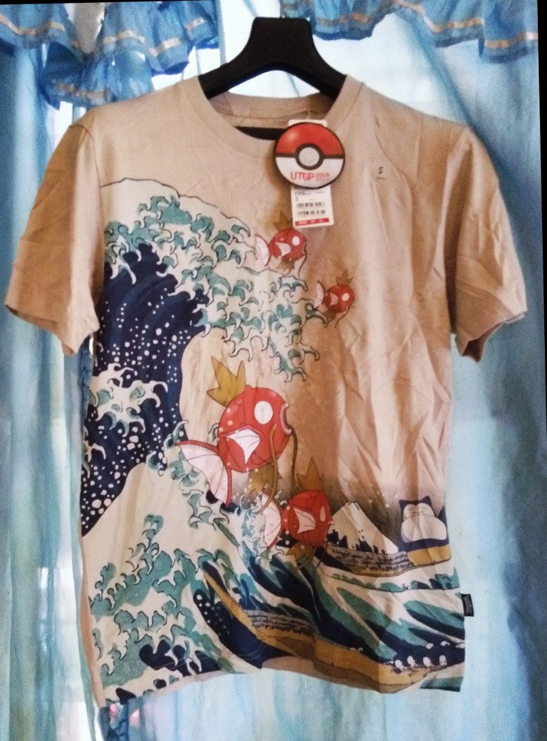 POKÉMON X SATOSHI GEKKOUGA Printed T-Shirt  Uniqlo Japan Limited Edition I3717374238