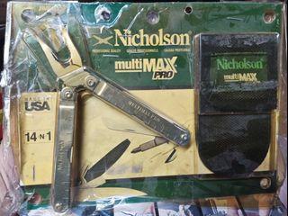 U.S.A Nicholson "Multimax-Pro"  Multi Purpose Tool 14 in 1 #NM14V