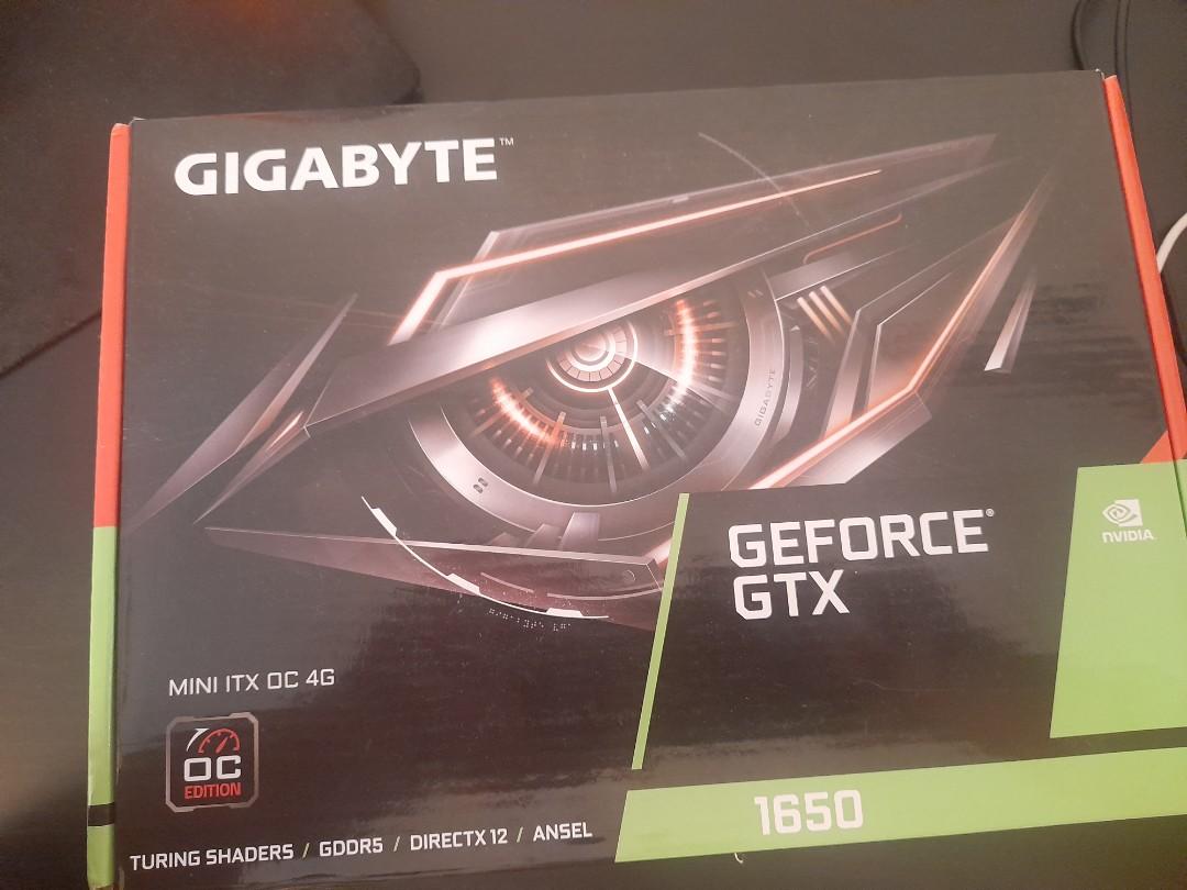 Gigabyte geforce gtx 1650 sales mini itx oc 4g