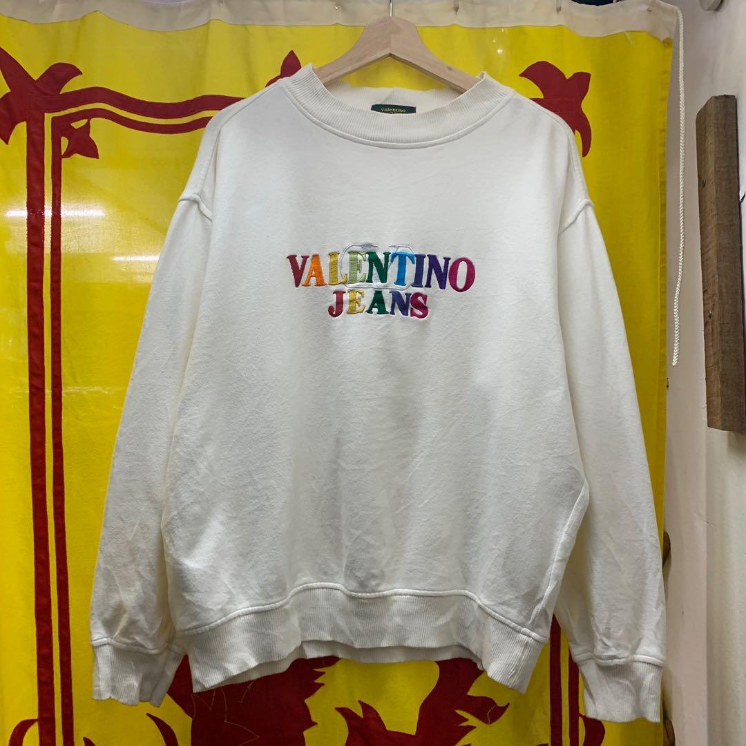 Valentino jeans sweatshirt clearance