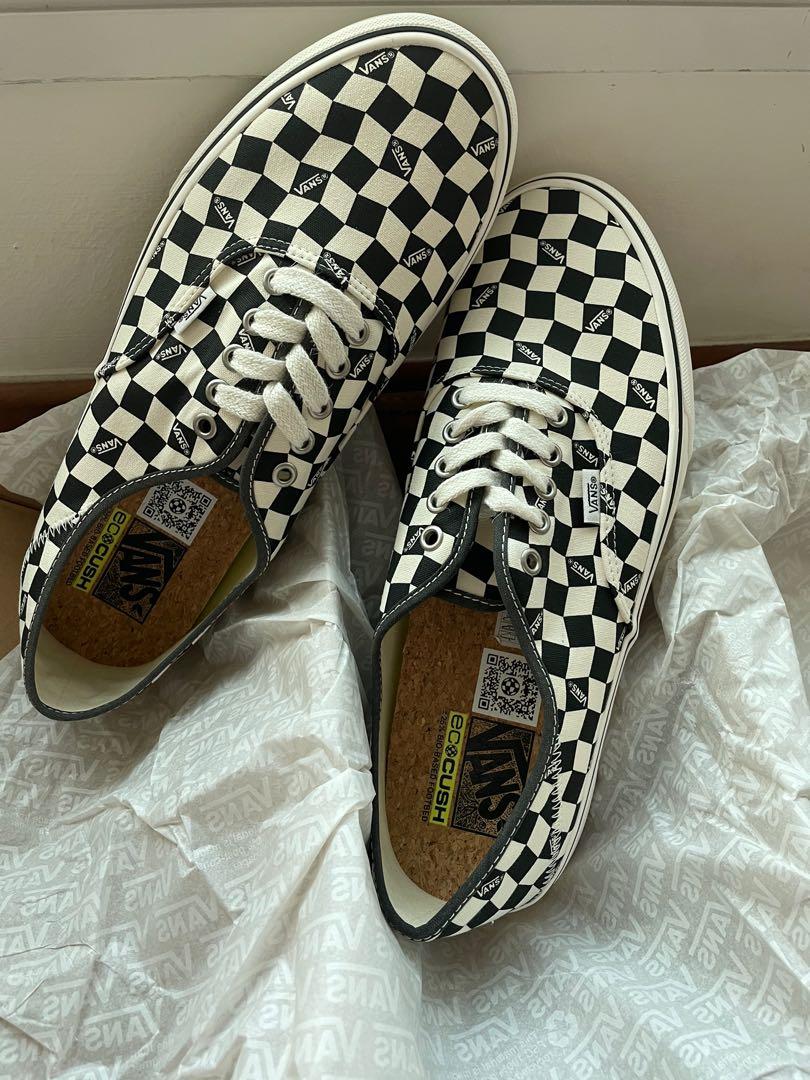 Mens online checkered vans