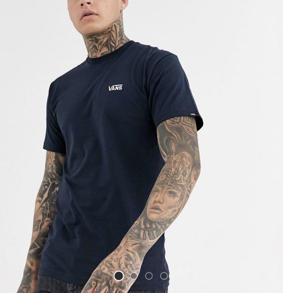 Vans t shirt small logo store