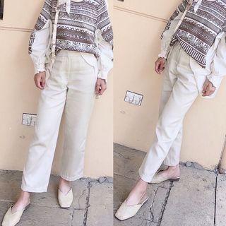 Chanel 01C High Waisted Casual Pants