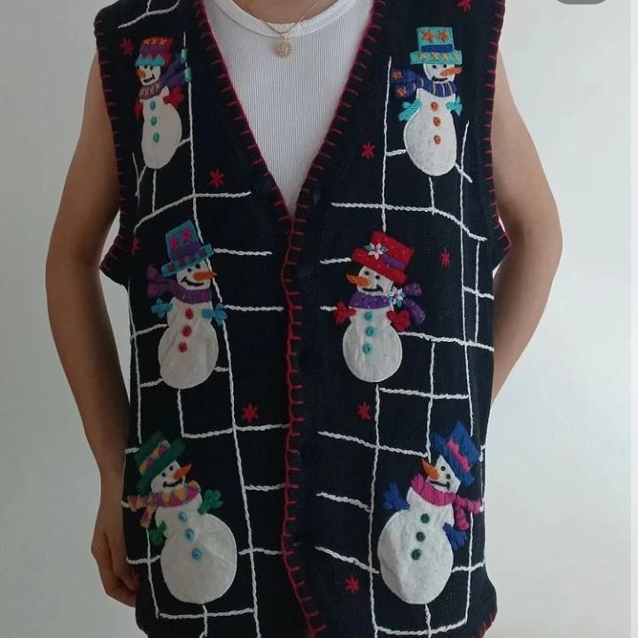 Vintage clearance christmas vest