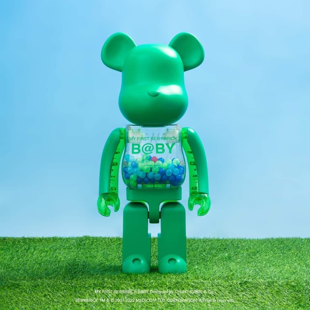 WF Fashion X My first BE@RBRICK B@BY 1000% macau bearbrick 2022 