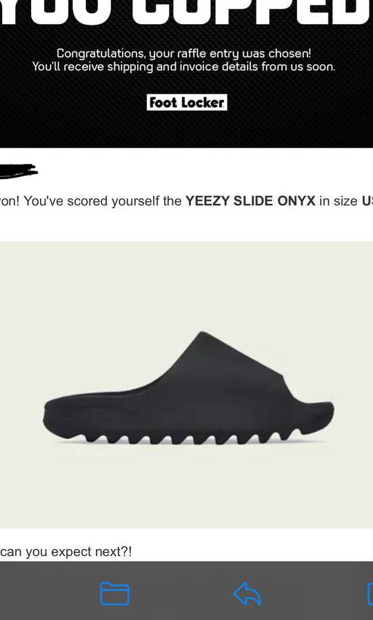 Yeezy Slide Onyx, Men's Fashion, Footwear, Sneakers on Carousell