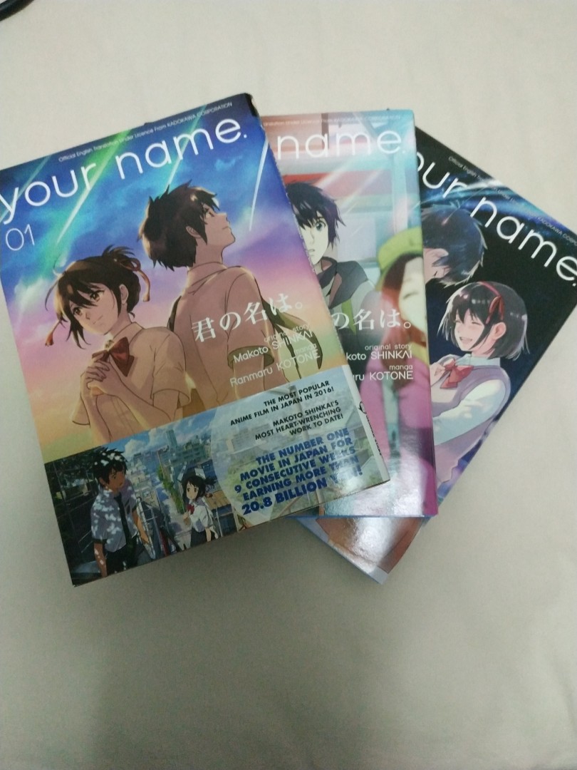 kimi no na wa / your name vol 2 and 3, Hobbies & Toys, Books