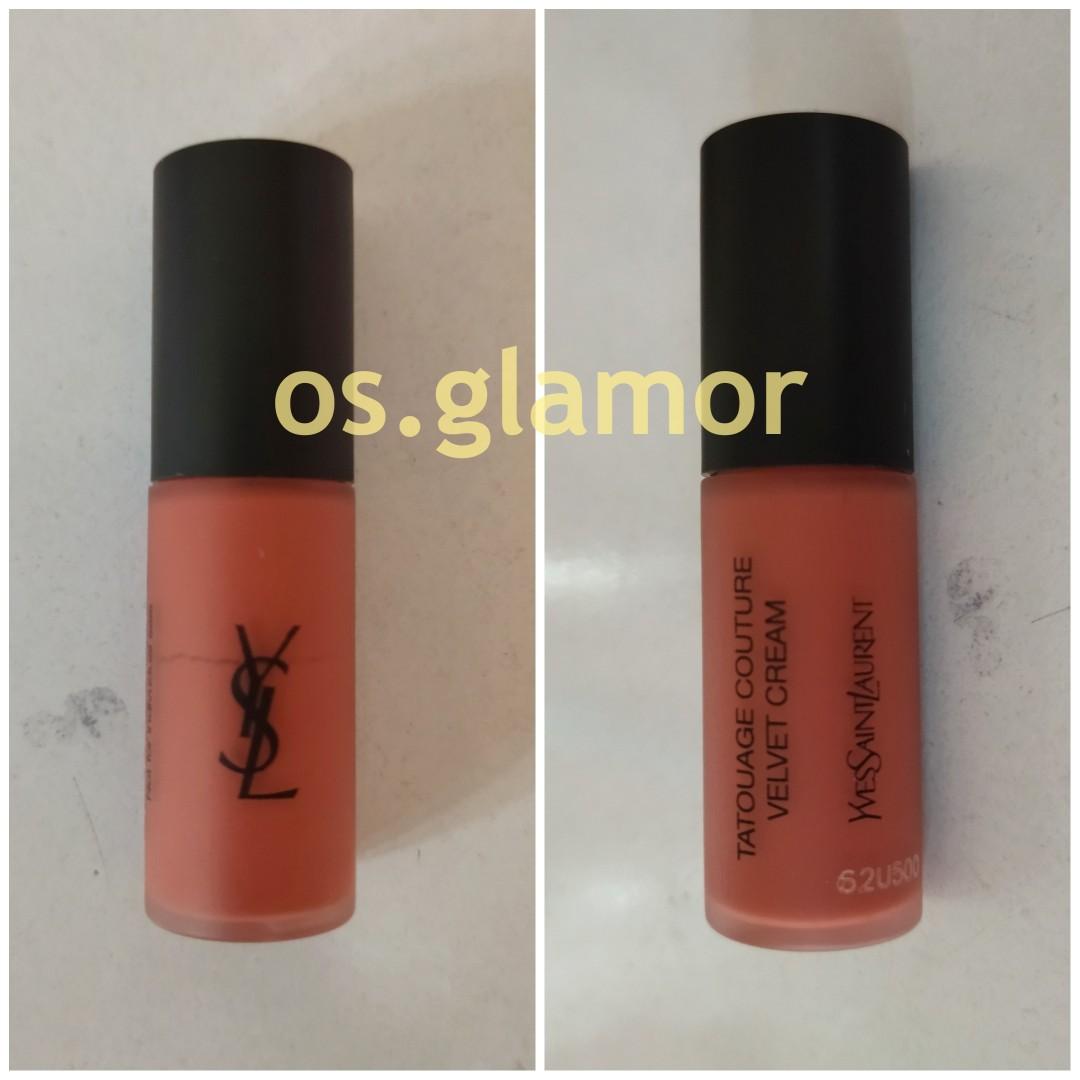 Ysl velvet cream shop liquid lipstick swatches