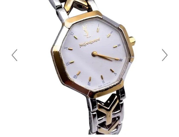 YVES SAINT LAURENT Watches GN-4-S quartz vintage Stainless Steel gold –  JP-BRANDS.com