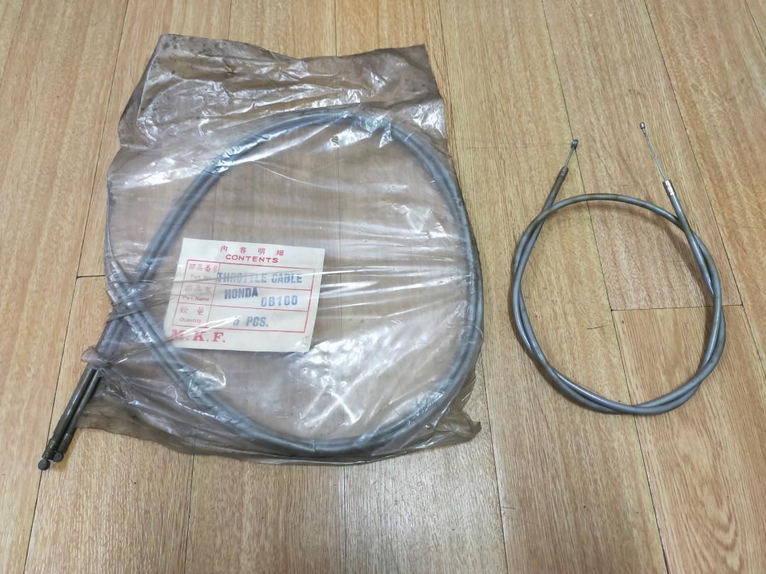1 PCS THROTTLE CABLE BARU HONDA CB100, Motorbikes on Carousell