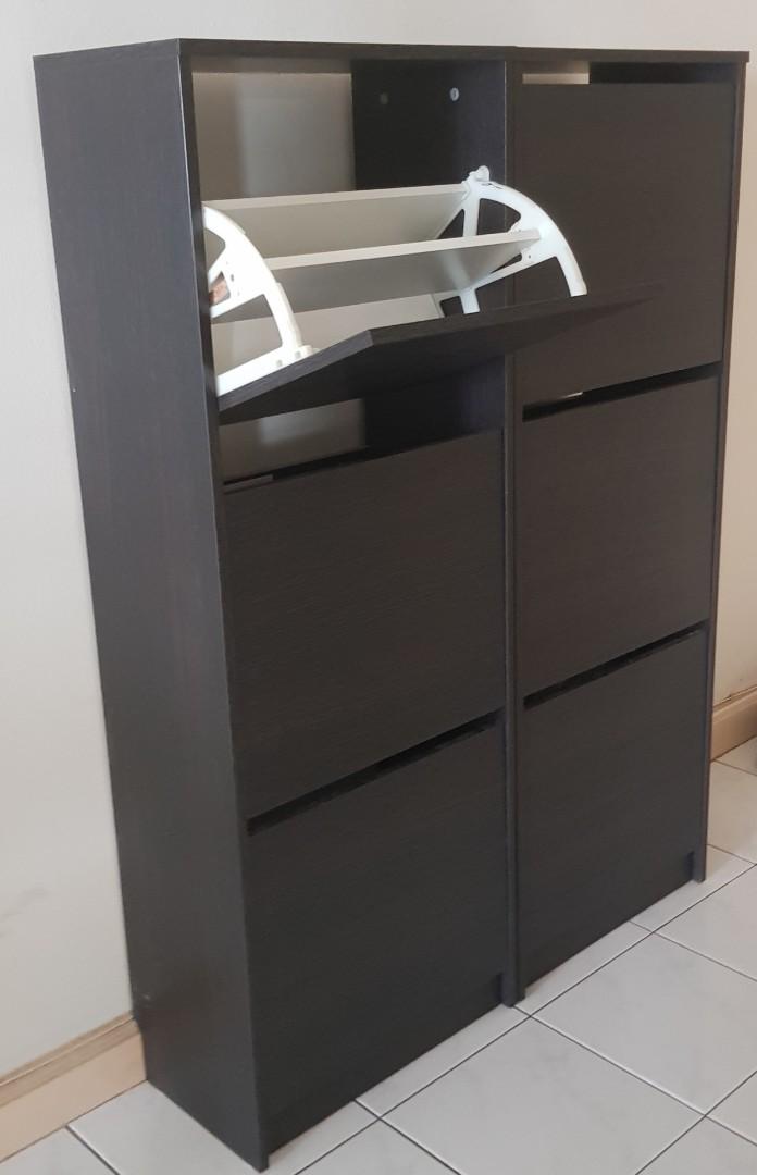 2 IKEA shoe racks for sale, Furniture & Home Living, Furniture, Shelves