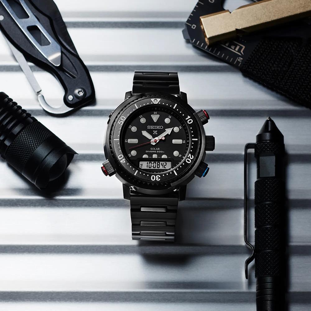 SEIKO PROSPEX SNJ037P1 ブラック ダイバーソーラー 限定