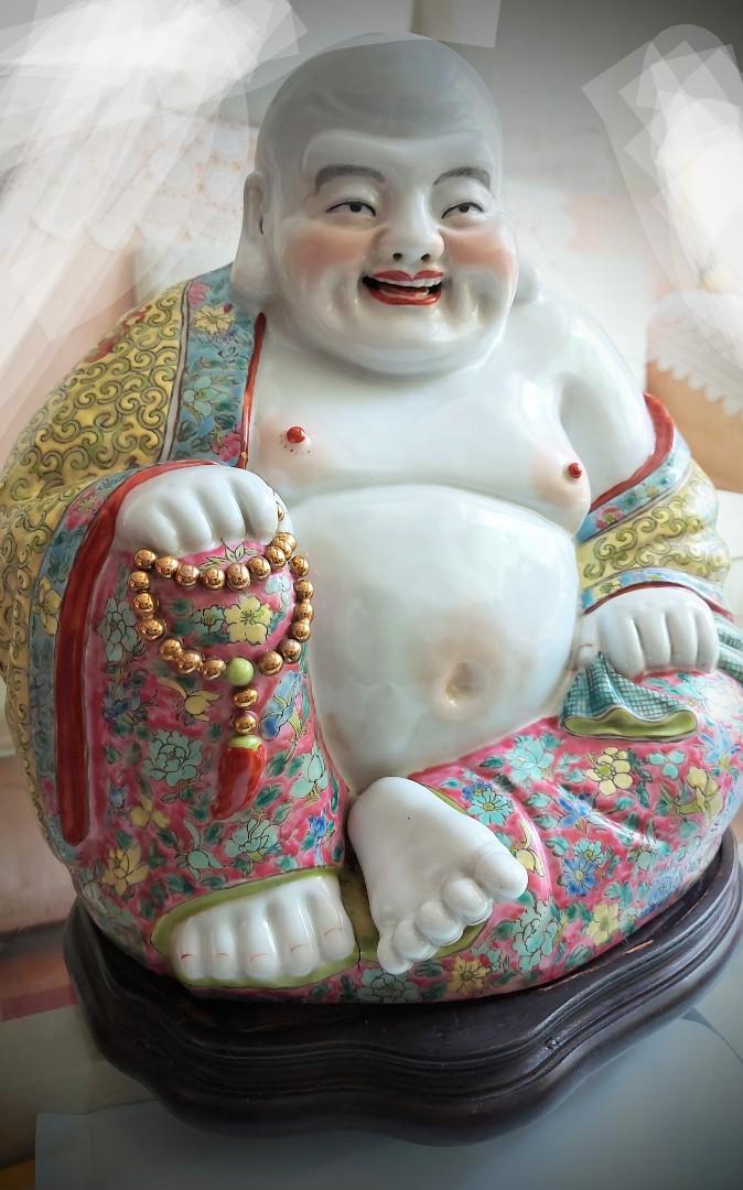 Happy Buddha 座笑佛 置物 - 置物