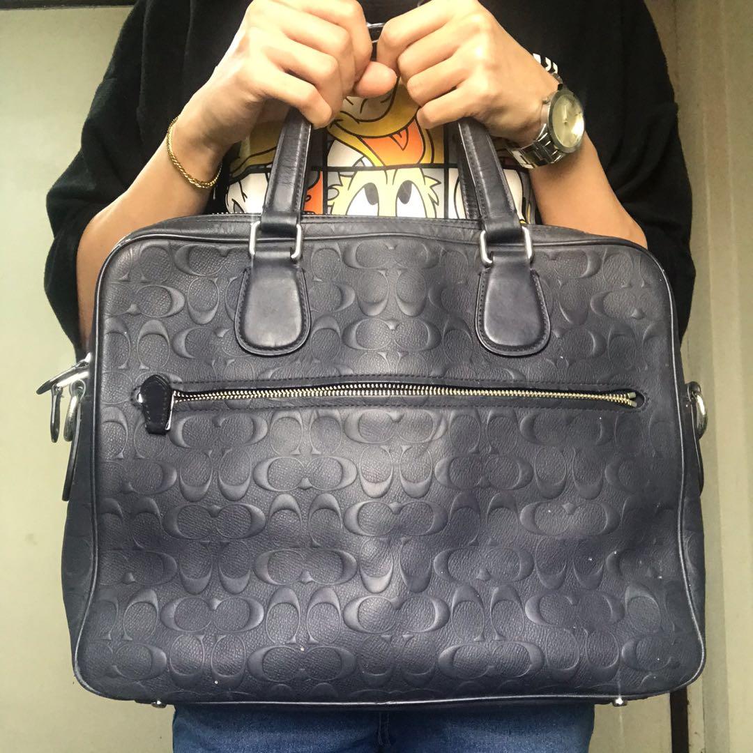 Coach laptop bag, Luxury, Bags & Wallets on Carousell