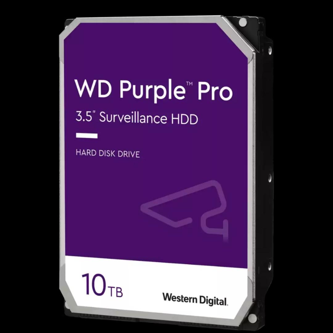 全新未開封WD Purple Pro 10Tb 紫標監控用硬碟WD101PURP, 電腦＆科技
