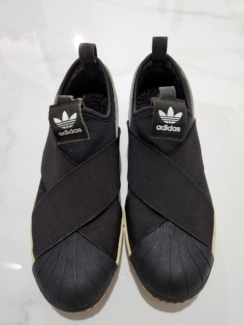 adidas shell toe with strap