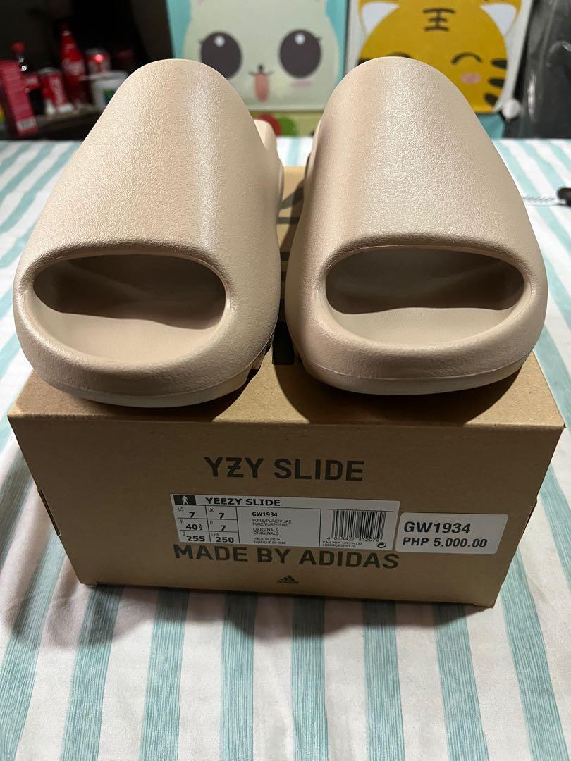 Adidas Yeezy Slide Pure Men s Fashion Footwear Slippers