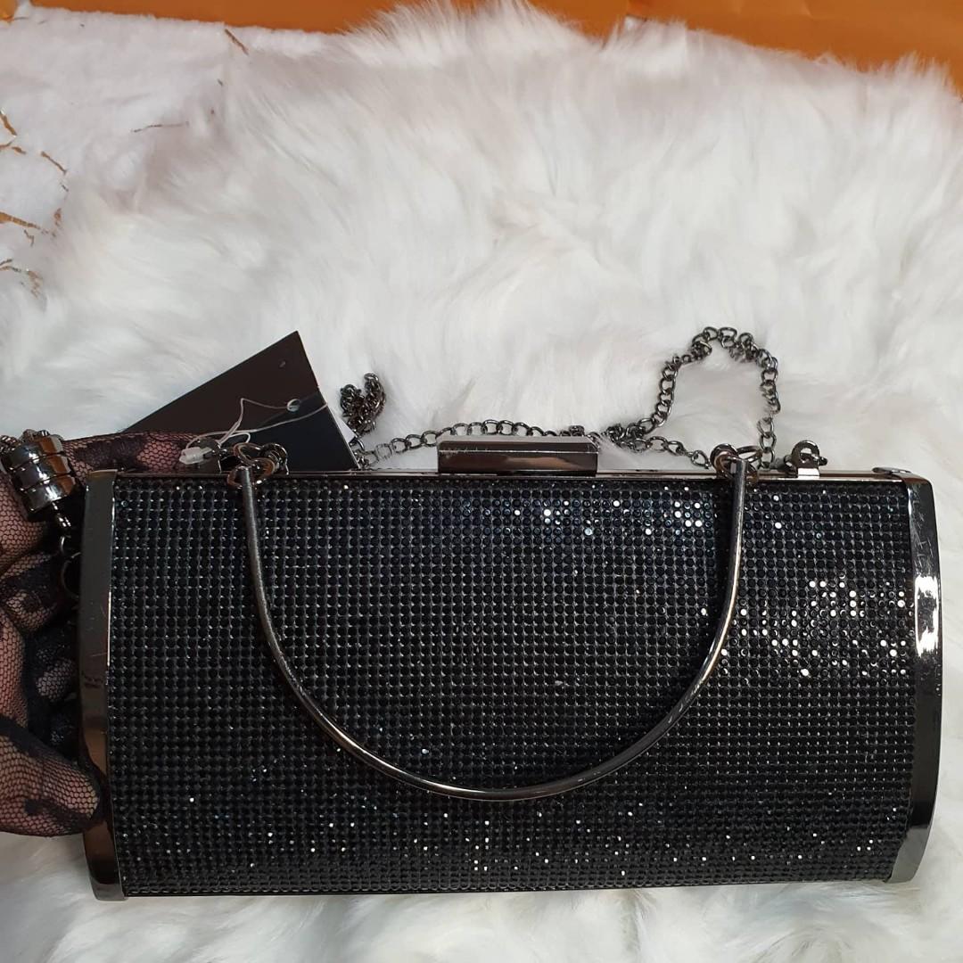 ALDO Black Clutch