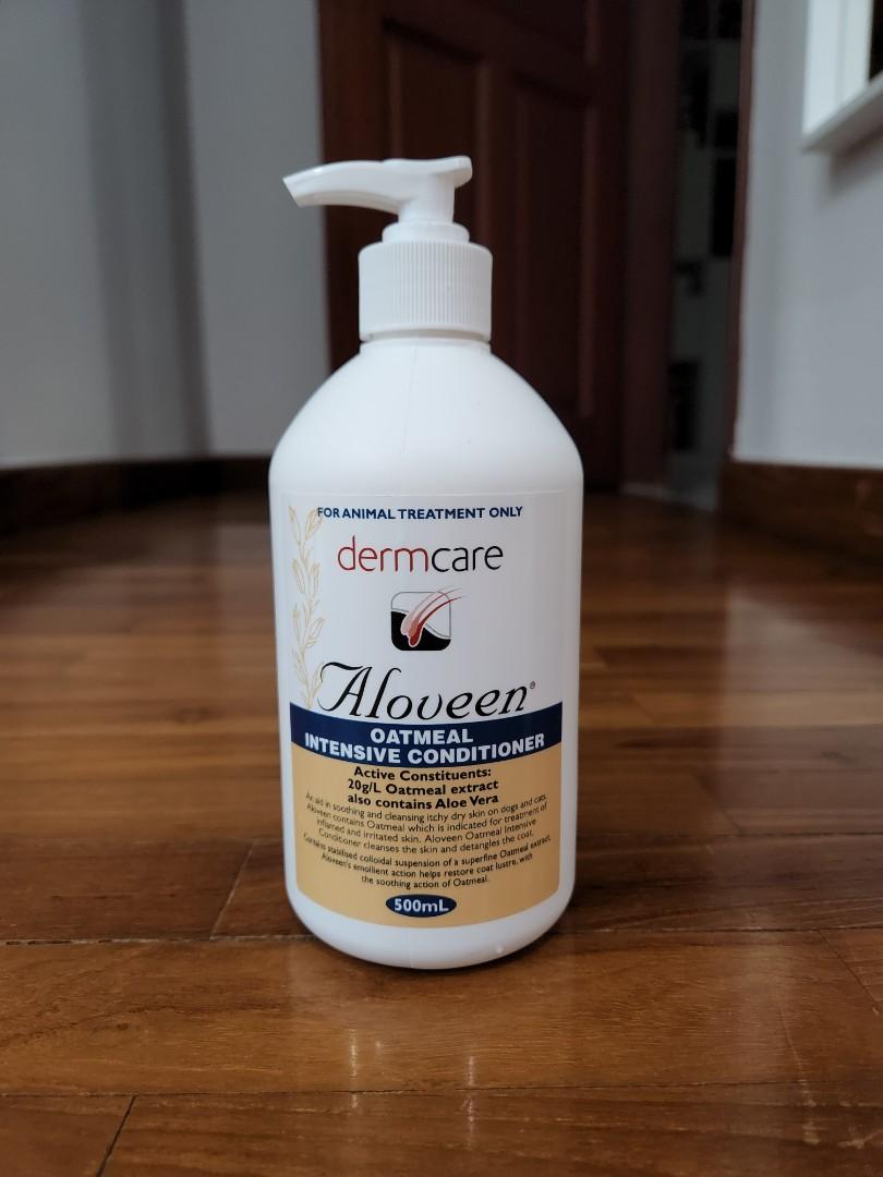 Aloveen Oatmeal Intensive Leave in Conditioner Pet Supplies Health Grooming on Carousell