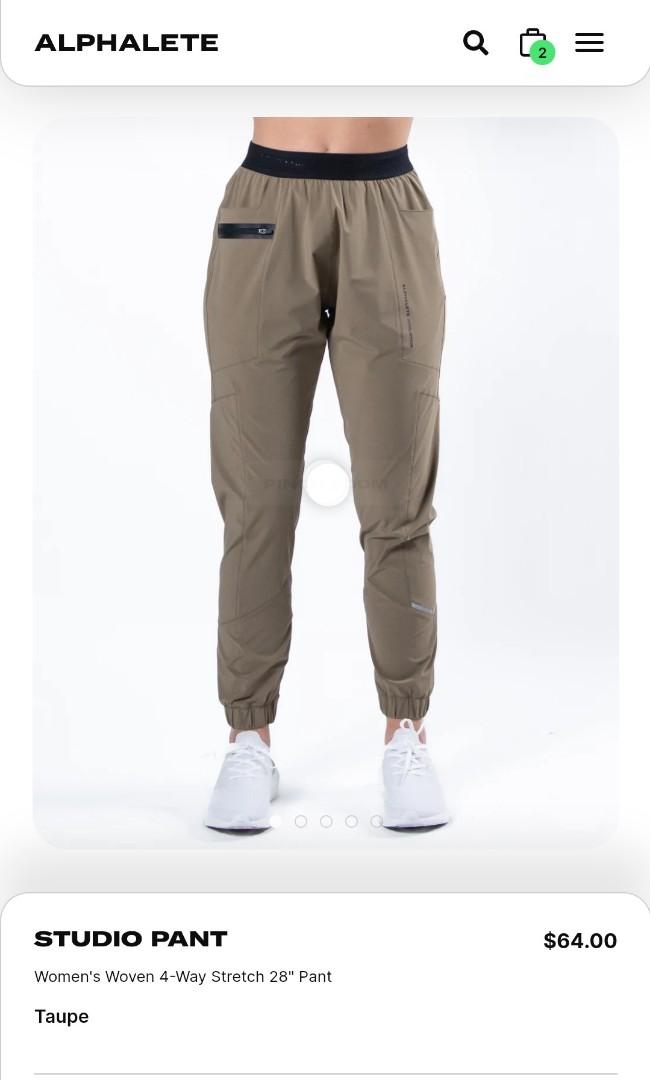 Alphalete Studio Pants, Women's Fashion, Activewear on Carousell