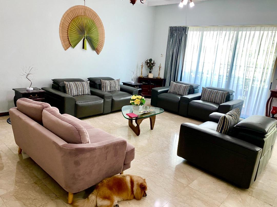 Automatic recliner sofa set, Furniture & Home Living, Furniture, Sofas