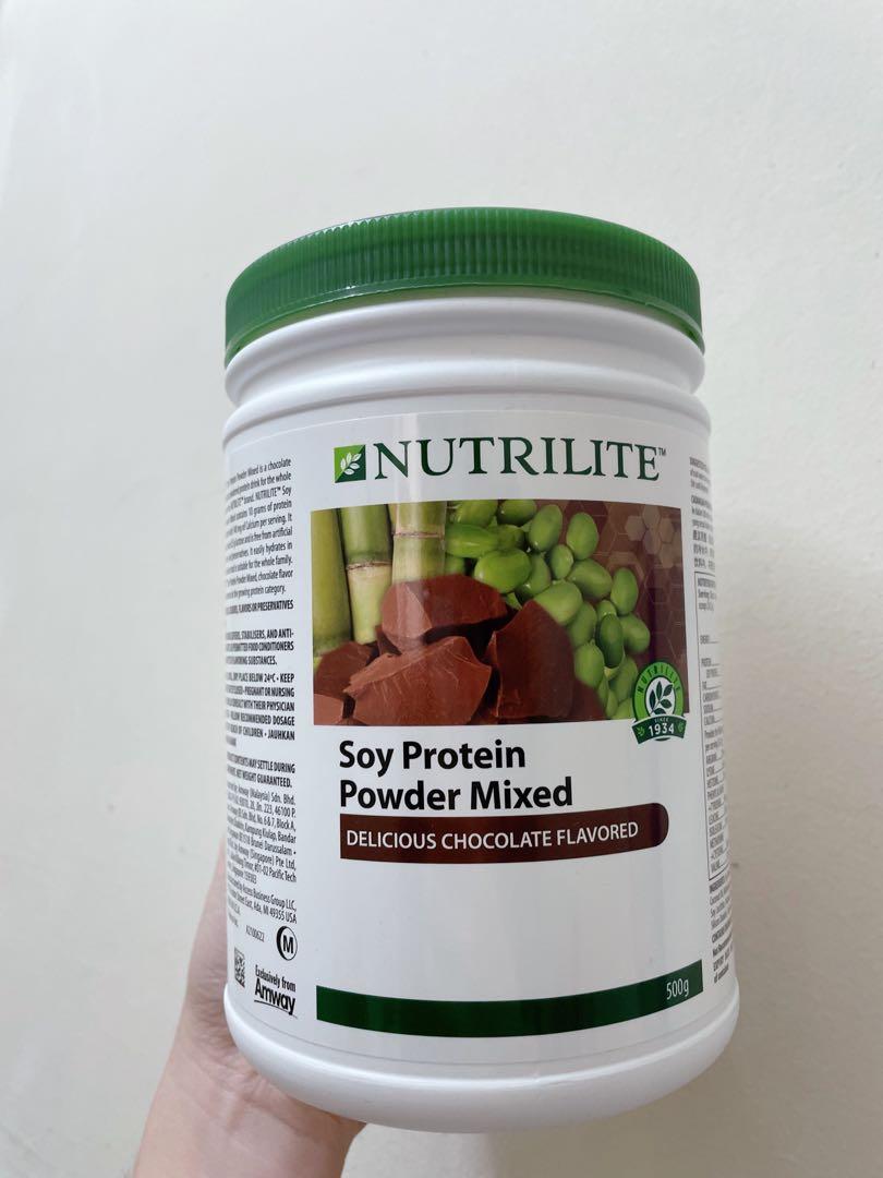 Nutrilite Soy Protein Drink Mix Chocolate Flavour 500g 100 Amway