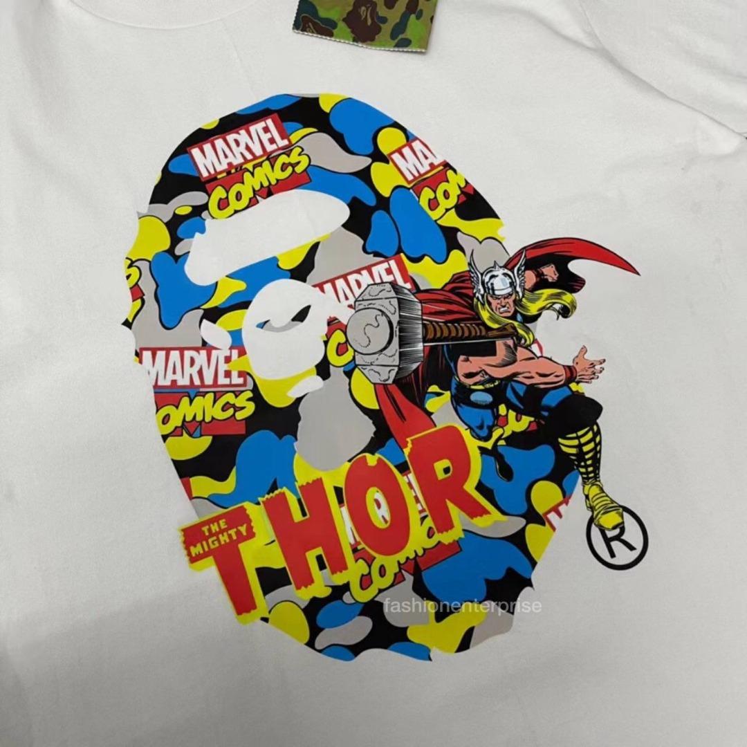 Bape x Marvel Comics Camo Mighty Thor Tee