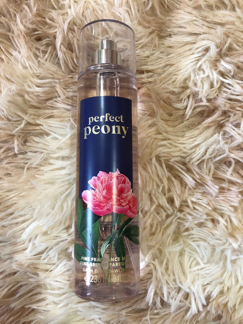 Bath and Body Works Perfect Peony Fragrance Mist 236ml, Beauty