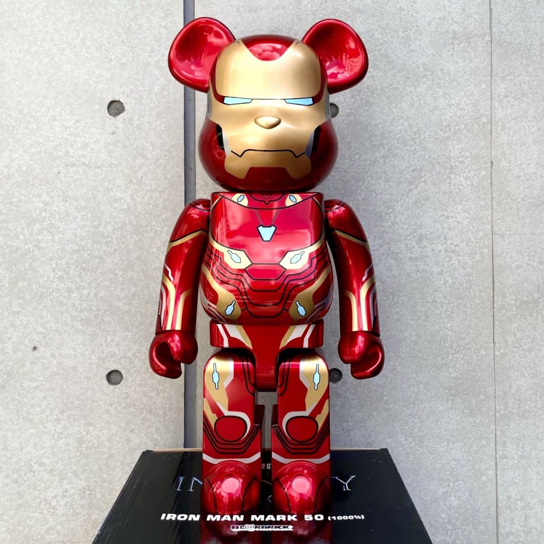 エンタメ/ホビーBE@RBRICK IRON MAN MARK 50 100％ & 400％