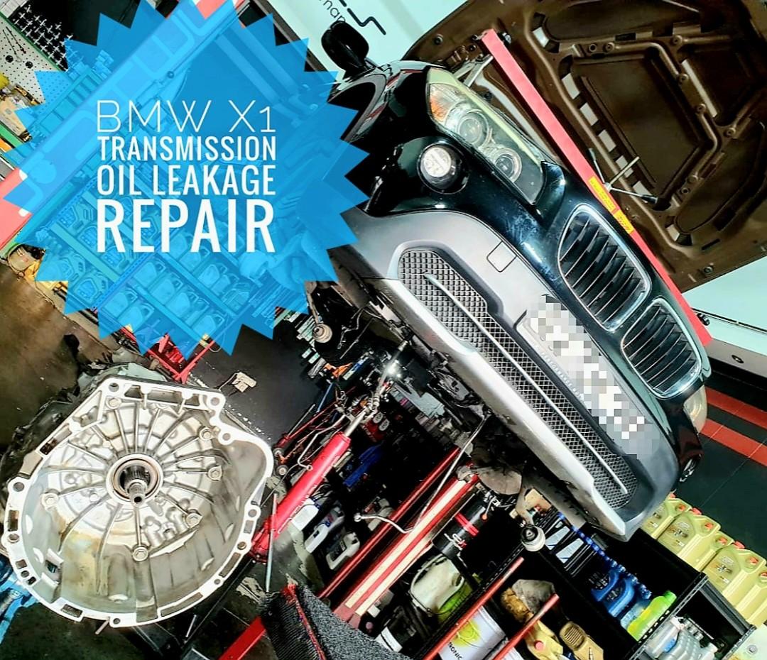 BMW X1(F48) Transmission oil leakage repair, Car Accessories, Car