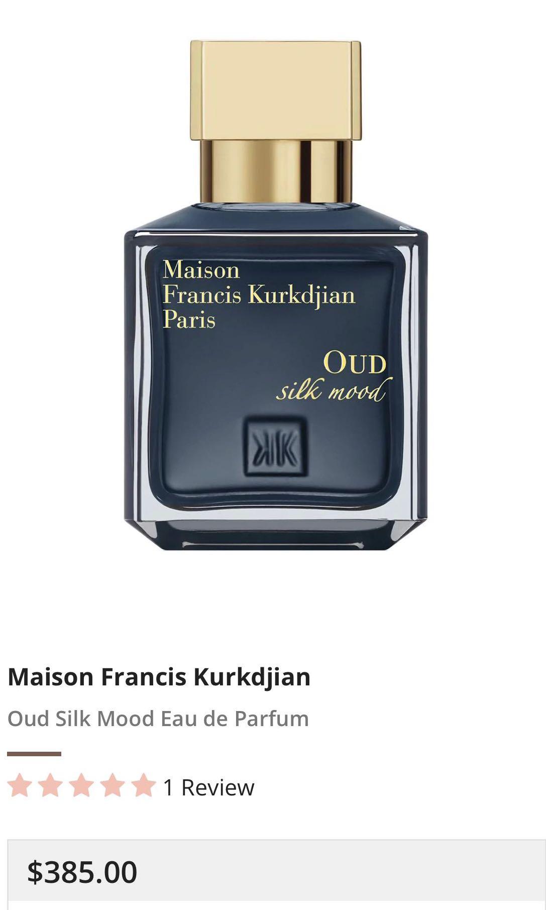 Mfk oud deals silk mood