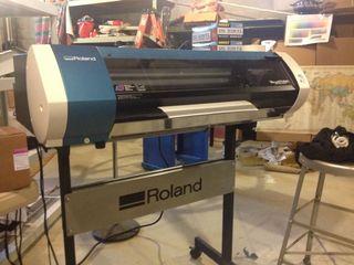 Brand New Original Roland BN-20  Printer Cutter With Stand & Ink 100% Working Perfectly With Warranty