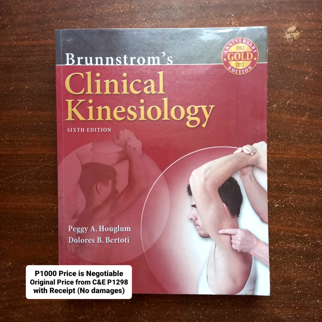Brunnstroms Clinical Kinesiology 6th Ed Hobbies And Toys Books And Magazines Textbooks On 6500