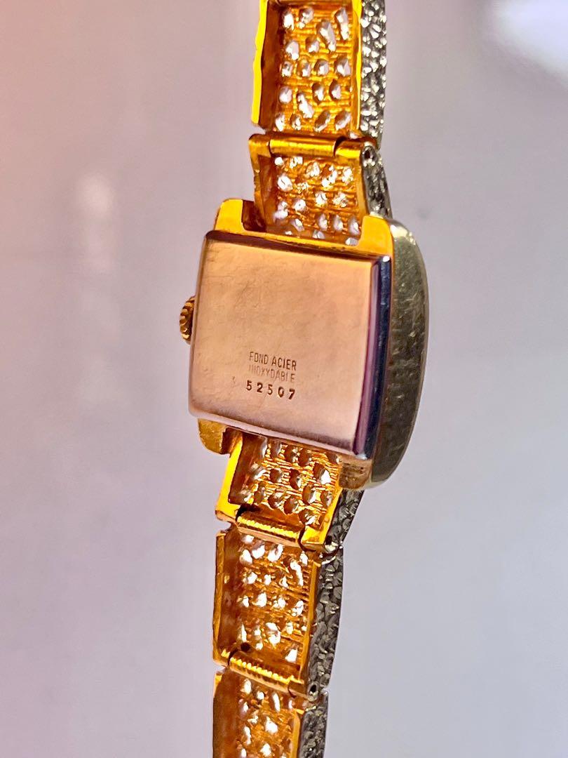 Bucherer Vintage Gold Ladies Preloved Watch Women s Fashion