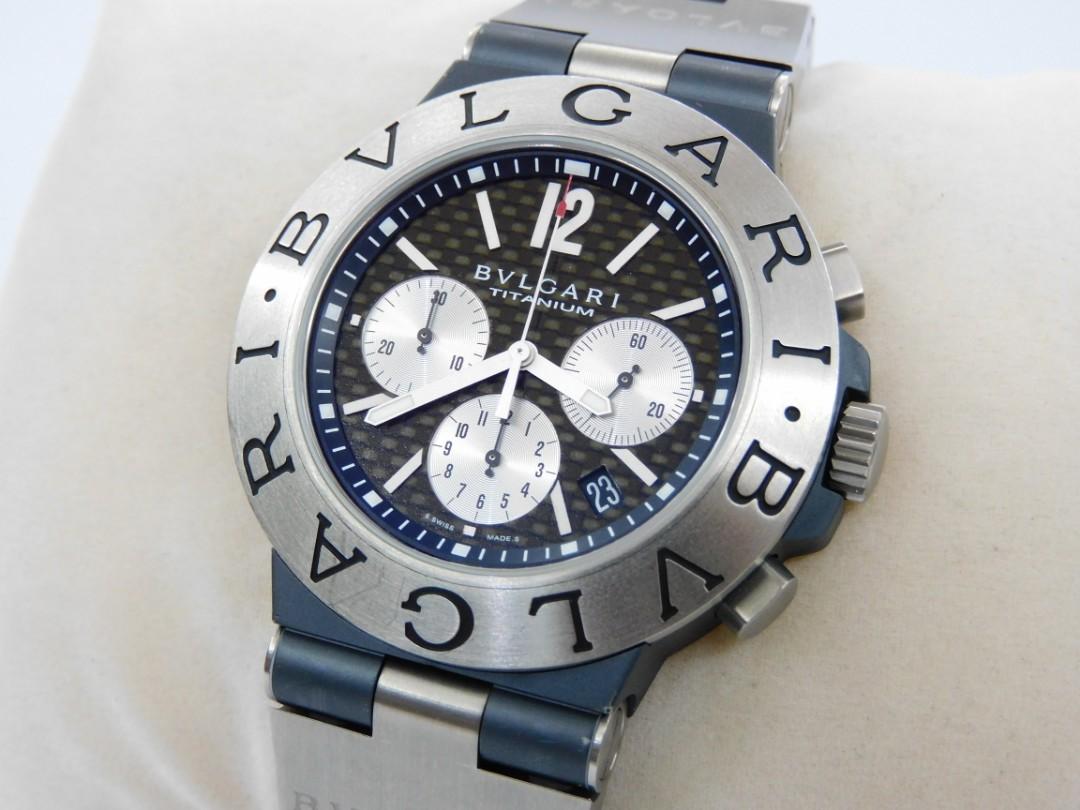 Bvlgari shop titanium chronograph
