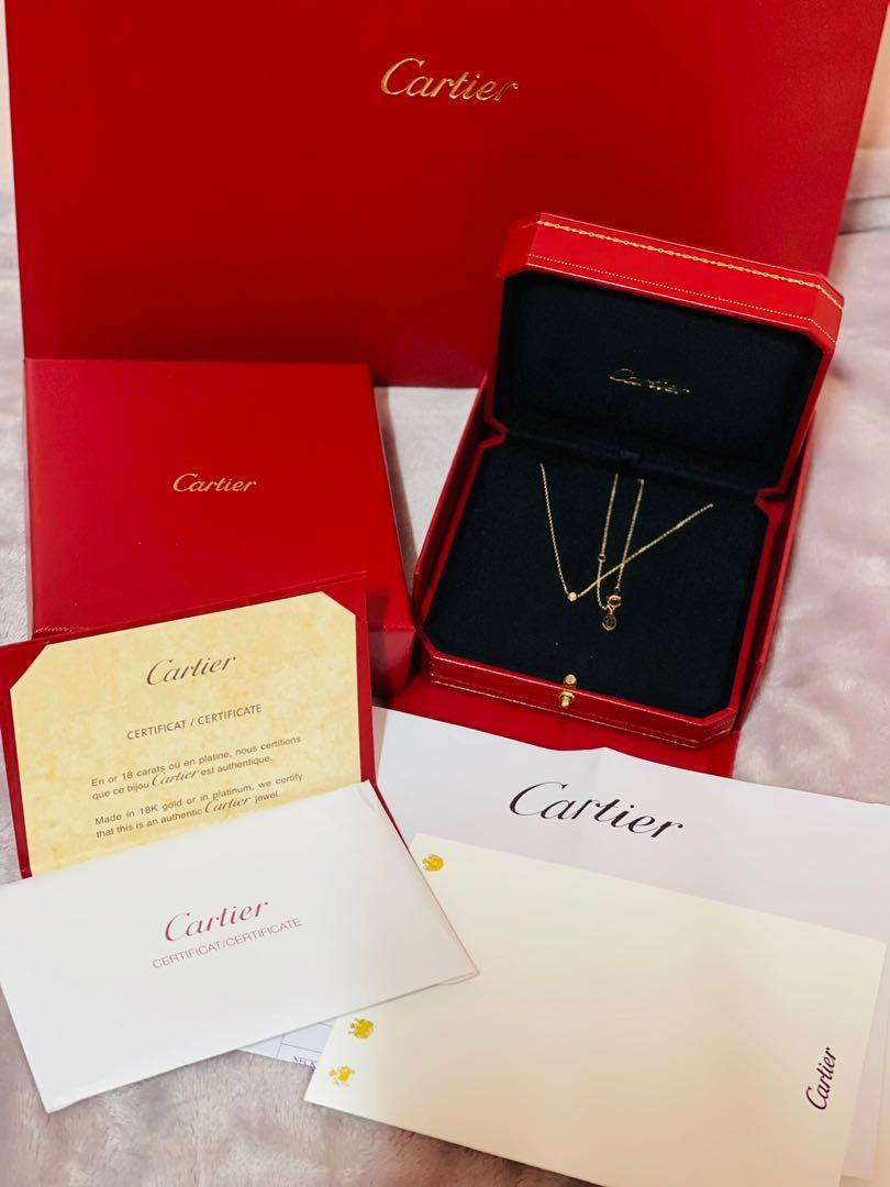 Cartier D'Amour Necklace XS 18k Yellow Gold Review and Comparison to Van  Cleef & Arpels - YouTube