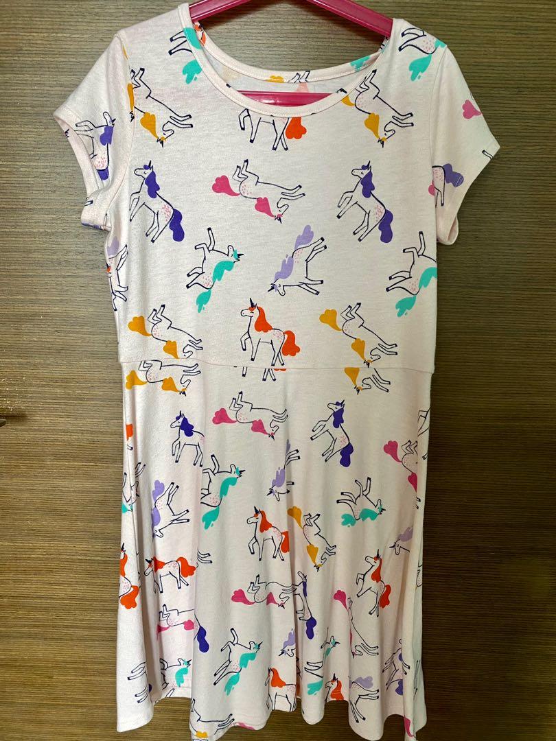 Cat and jack unicorn dress top