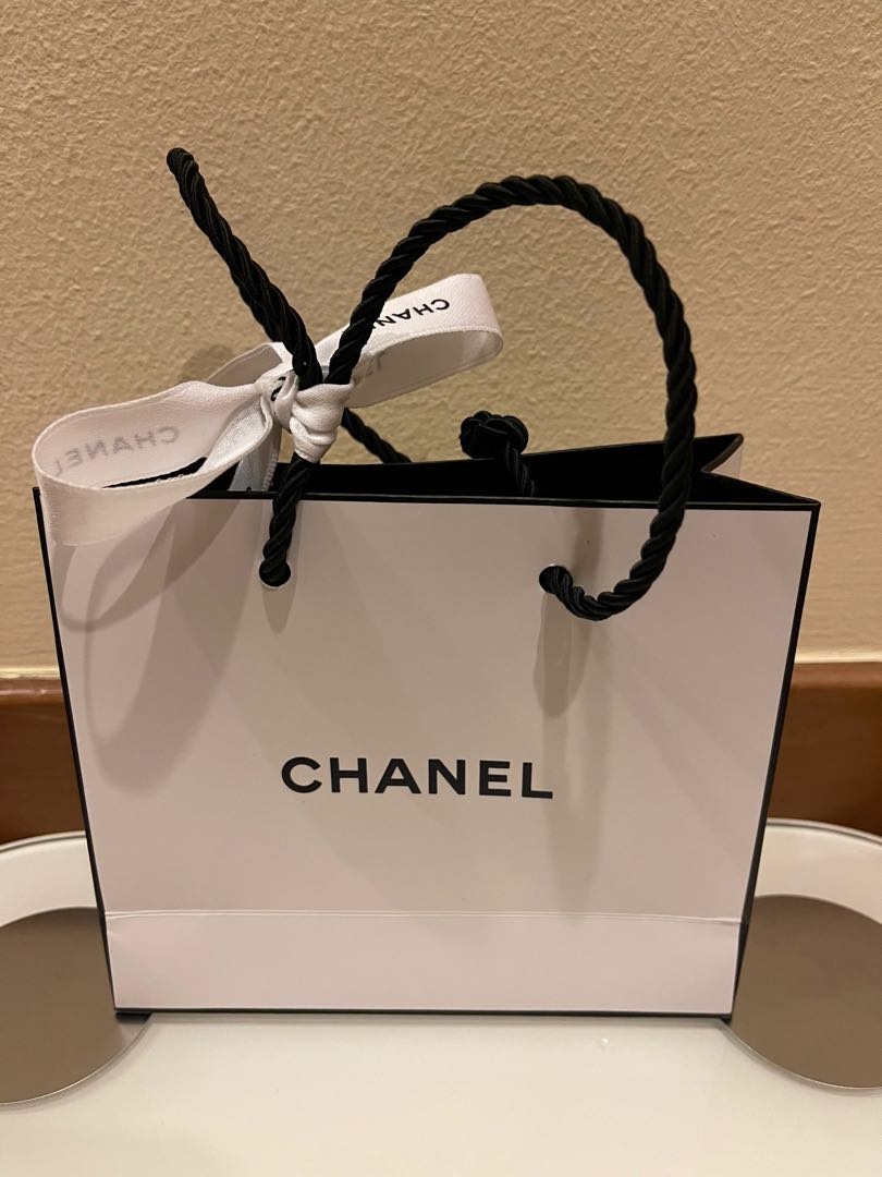 Chanel paper bag for sale clearance
