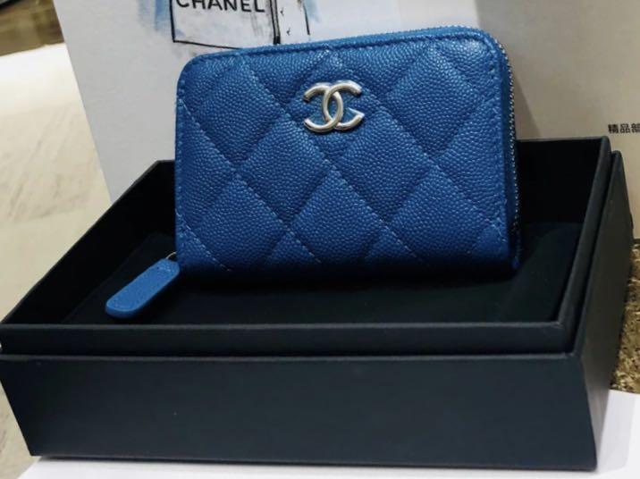 Chanel card holder with coin pocket, Women's Fashion, Bags & Wallets,  Wallets & Card Holders on Carousell